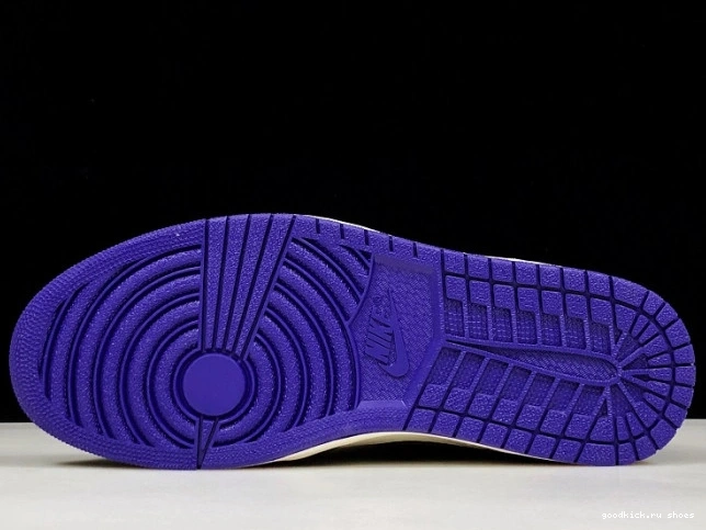 Cheap 555088-501 Air Purple Jordan 1 Court 0711